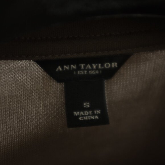 COPY - Ann Taylor fluid wrap utility style tunic size S - Picture 7 of 10